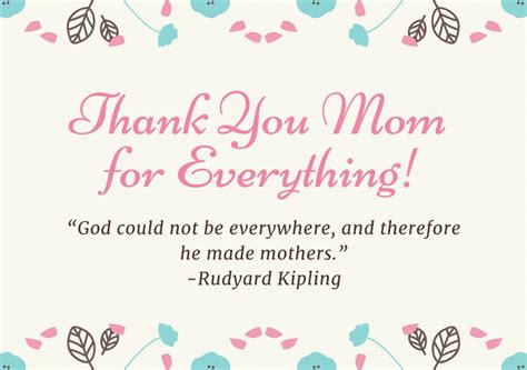 Heartfelt Thank You Mom Messages And Quotes