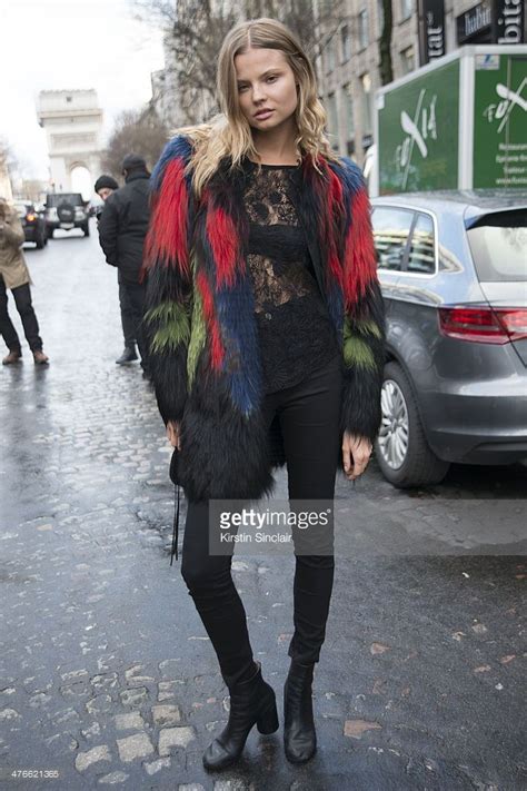 Model Magdalena Frackowiak On Day 4 Of Paris Collections Women On