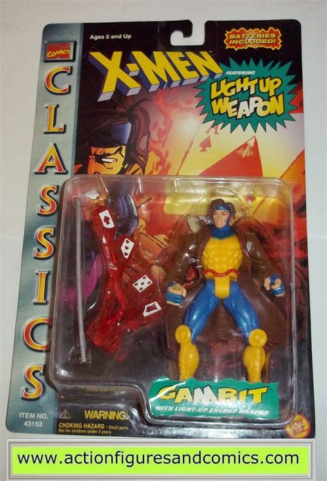 X Men X Force Toy Biz Gambit Classics 1996 Repaint Team Suit Marvel