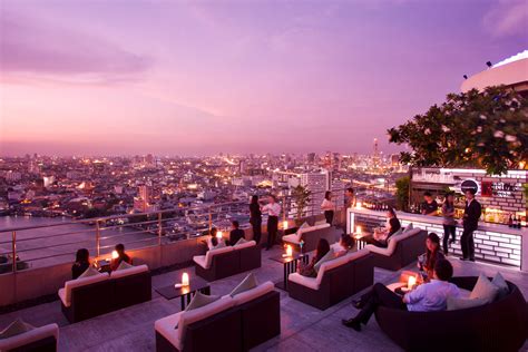 10 shopping hotspots in bangkok where your friends won't be bored. 360 Rooftop Bar at Millennium Hilton - Bangkok.com Magazine
