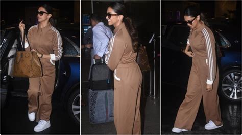 Deepika Padukone S Airport Look Gets Love Online Fan Says Only She Knows About Styling Others
