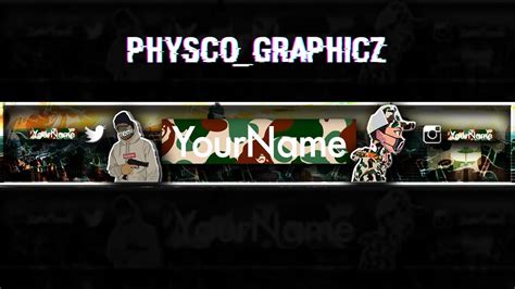 Physcographicz Free Bape X Supreme Banner Template And Profile Pic