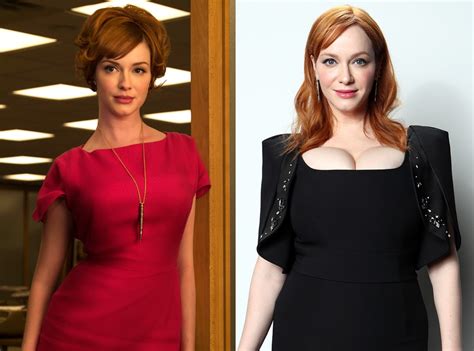 Christina Hendricks From Mad Men Stars Then And Now E News