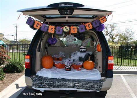 19 Easy And Clever Trunk Or Treat Diy Ideas Trunk Or Treat Halloween