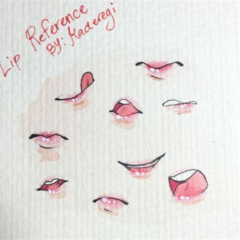 How To Draw Lips Anime Warehouse Of Ideas
