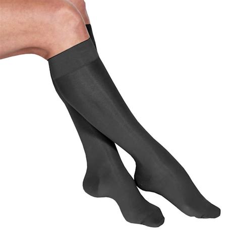 Support Plus Premier Sheer Womens Wide Calf Mild Compression Knee High