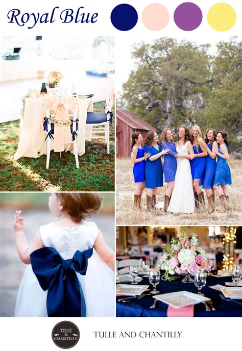 Classic Royal Blue Wedding Color Ideas And Bridesmaid
