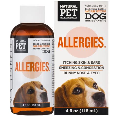 Natural Pet Pharmaceuticals Allergies For Dogs 4 Oz Dog Allergies