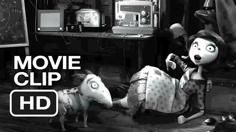 Frankenweenie Movie Clip Mom Finds Sparky 2012 Tim Burton Animated Movie Hd Youtube