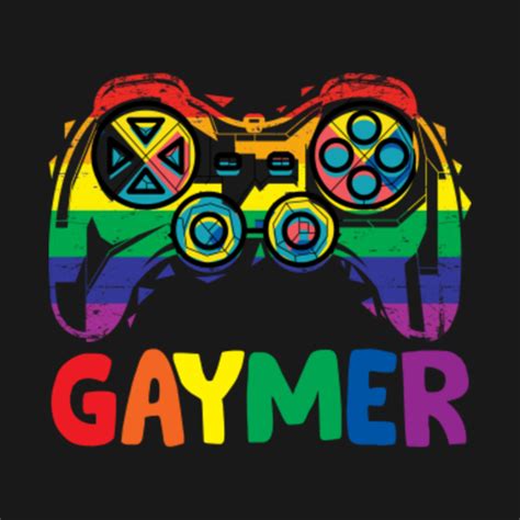 Gaymer Gay Pride Flag Lgbt Gamer Lgbtq Gaming Gamepad Gaymer Long