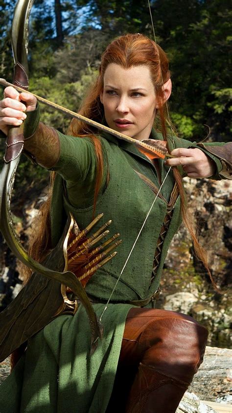 Tauriel Evangeline Lilly Lotr The Lord Of The Rings The Hobbit