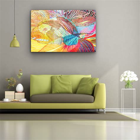 Canvas Wall Art - Multi Color Abstract II Next Era Artist - Lys og Art