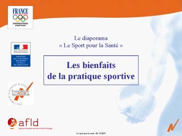 PPT Les Bienfaits De La Pratique Sportive PowerPoint Presentation Free To View Id Dfdc