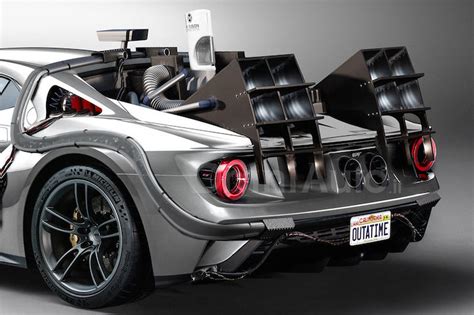 This Back To The Future Ford Gt Is Definitely Quicker Than 88 Mph