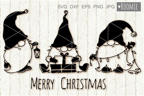 Christmas Gnome Svg Free Whimsical Christmas Gnome Svg Clipart