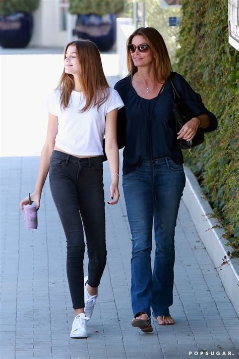 Cindy Crawford And Kaia Gerber Out In La May 2016 Popsugar Celebrity