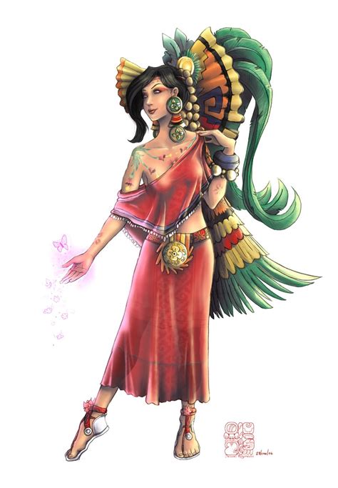 Ixchel Ee Shell Also Ix Chel Lady Of The Rainbow The Mayan