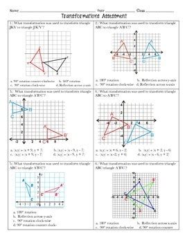 How To Do Rotations In Th Grade Math Brent Acosta S Math Worksheets