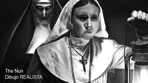 The Nun La Monja Pelicula 2018 I Dibujo Realista A Carbon Y Grafito