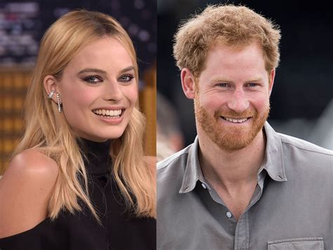 margot robbie reveals she texts prince harry the new daily