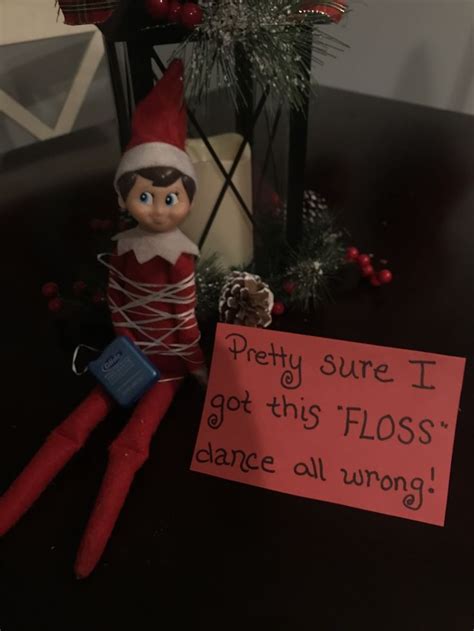 Flossing Elf Elf Fun Christmas Elf Xmas Elf