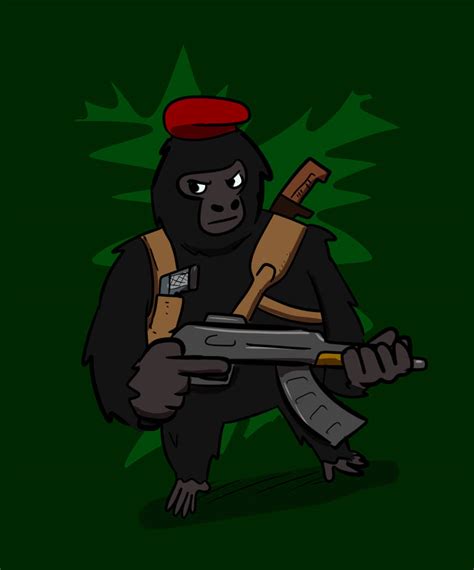 Guerilla Gorilla By Polizeikommissar On Deviantart