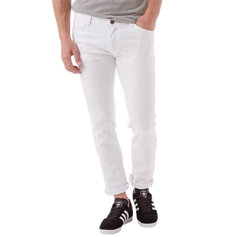 Buy Fluid Mens Stretch Denim Jeans White