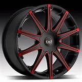 Photos of Red 24 Inch Rims