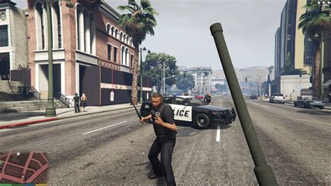 Only Batons For Cops Gta5