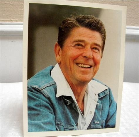 Ronald Reagan Official White House Photograph By Jack