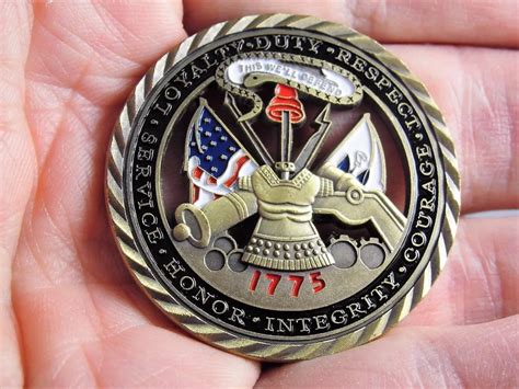 Us Army Challenge Coin 1775 Army Strong United States Patriotism5pcs