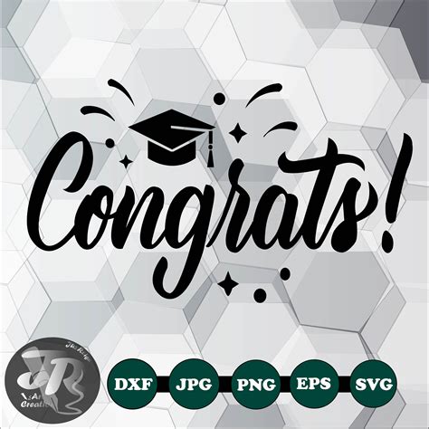 Congrats Svg Congratulations Svg Congrats Grad Svg Etsy Congrats