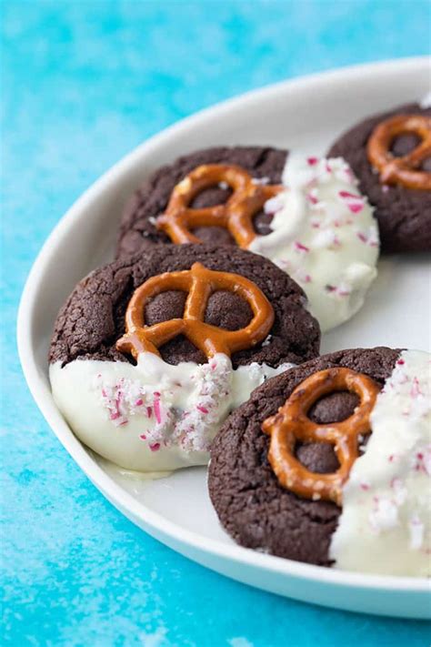 Amazing Chocolate Pretzel Cookies Sweetest Menu