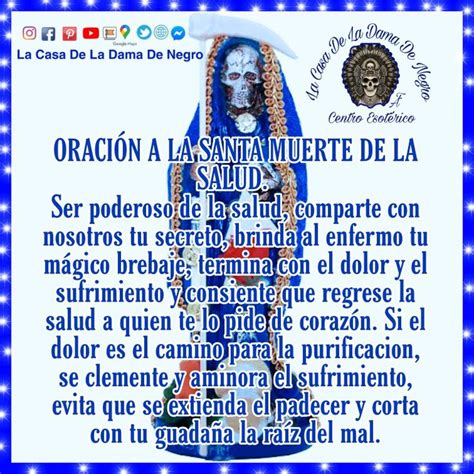 Sintético 99 Foto Oración A La Santa Muerte Para Pedir Un Favor