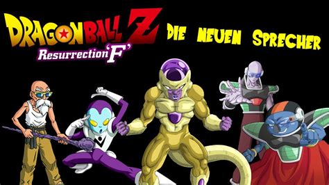 One peaceful day on earth, two remnants of freeza's army named sorube and tagoma arrive searching for the dragon balls with the aim of reviving freeza. Dragon Ball Z : Resurrection ,F´ | Die neuen Sprecher - YouTube