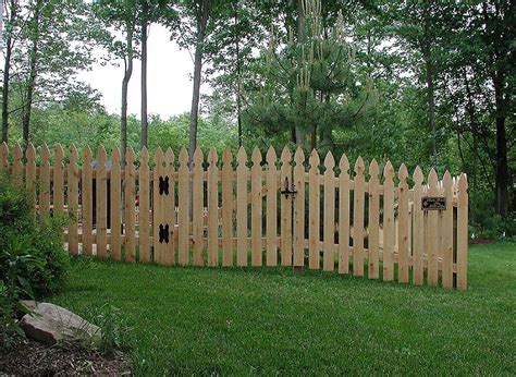 Standard Runner Spaced Imperial Picket Fence By Elyria Fence