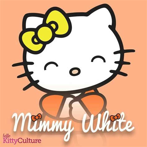 mimmy white did you know that hello kitty has a twin sister named mimmy white” hello kitty