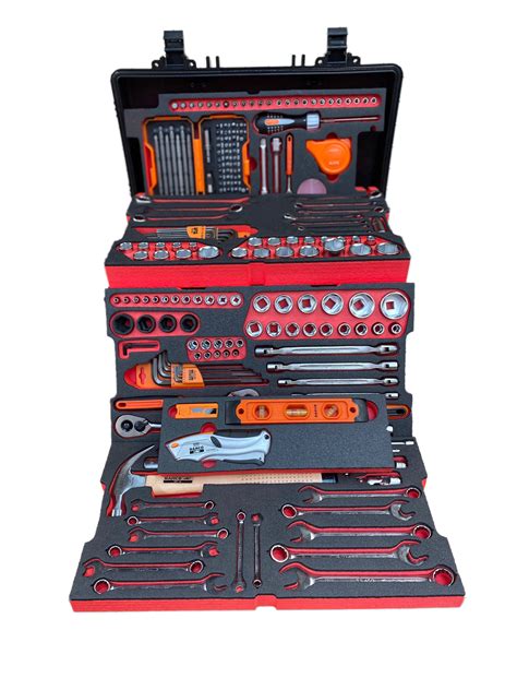 RBT601 - General Tool Set - Metric and Imperial Kit, includes 218 tools - Red Box Aviation