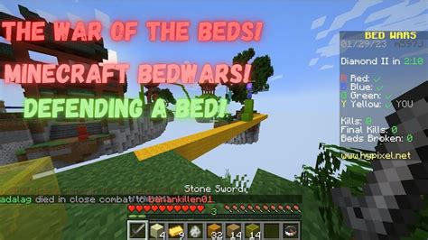 The War Of Beds Minecraft Bedwars Creepergg