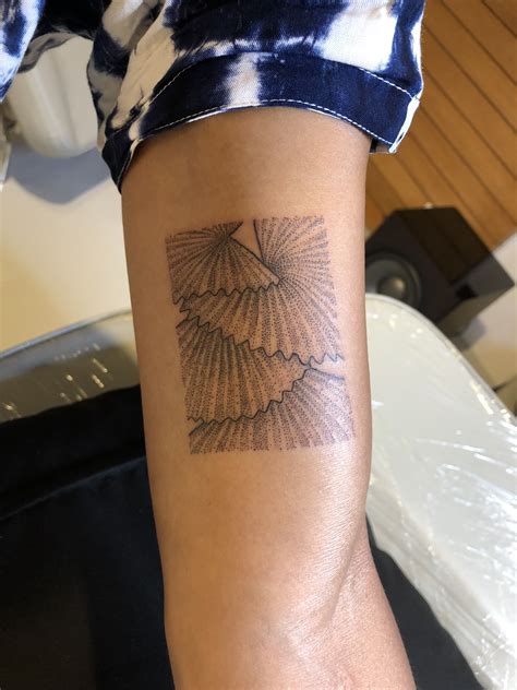 Dot Work Tattoos Only Thin And Black Lines Unique Dot Work Follow