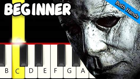 Halloween Theme Michael Myers Both Hands Slow And Easy Piano