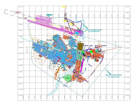 Plano De Zonificacion De Piura En Autocad Cad Mb Bibliocad Hot My Xxx