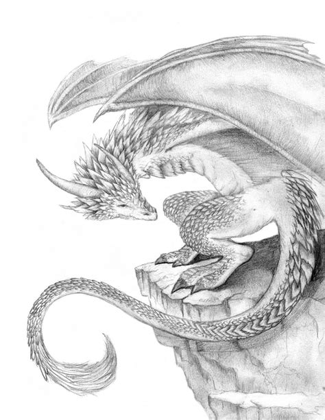 Dragon In Pencil By Annikki On Deviantart