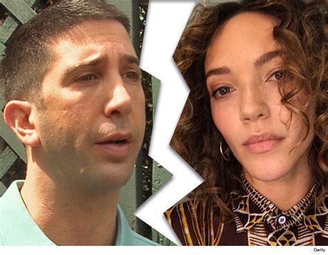The duo exchanged vows in june 2010 soon after their engagement at a small private family affair. David Schwimmer Secretly Married Girlfriend Zoe Buckman