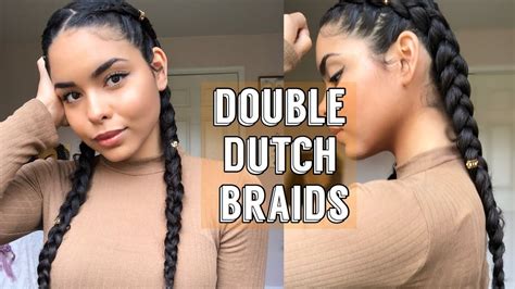 double dutch braid tutorial youtube