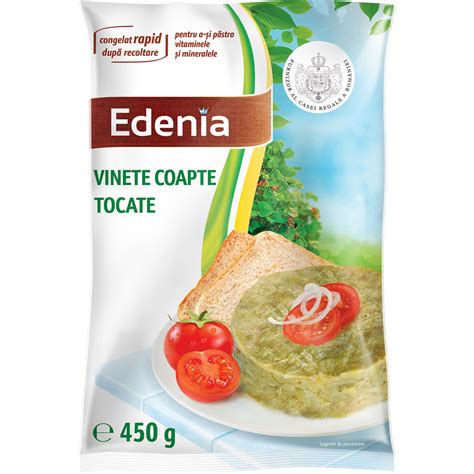 Edenia Vinete Coapte Si Tocate 450g Mega Image