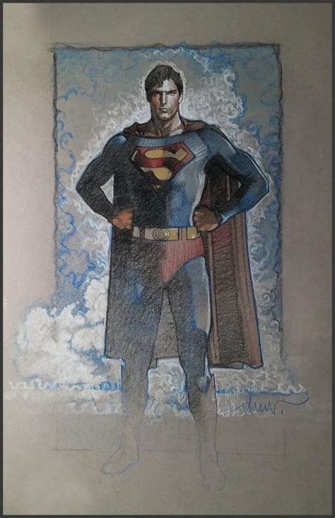 Drew Struzans Lovely Superman 78 Painting Should Be A Variant Cover