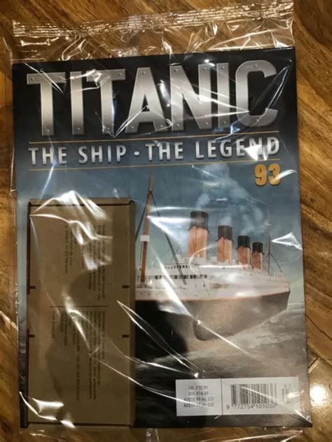 Build The Titanic Scale 1200 Hachette Issue 93collectors Editiononly