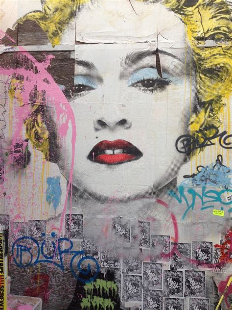 Mr Brainwash Marilyn Monroe Urban Art Print