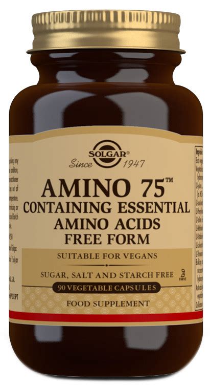 Buy Solgar Amino 75 Essential Amino Acids Online | Faithful to Nature